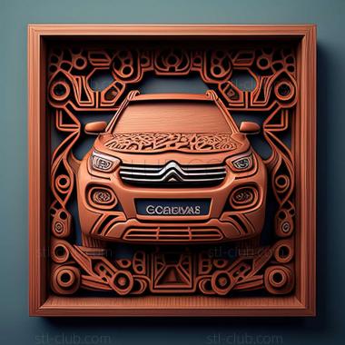 3D мадэль Citron C4 Aircross (STL)